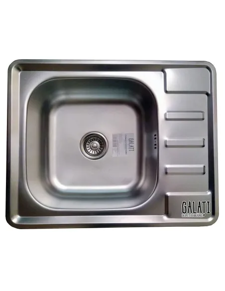 Мойка для кухни из нержавеющей стали прямоугольная Romzha Douro textura - 1