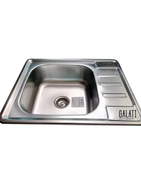 Мойка для кухни из нержавеющей стали прямоугольная Romzha Douro textura - 2