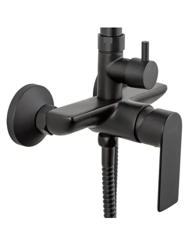 Душова система Haiba Alex 003-J HB3940, без виливу, чорний