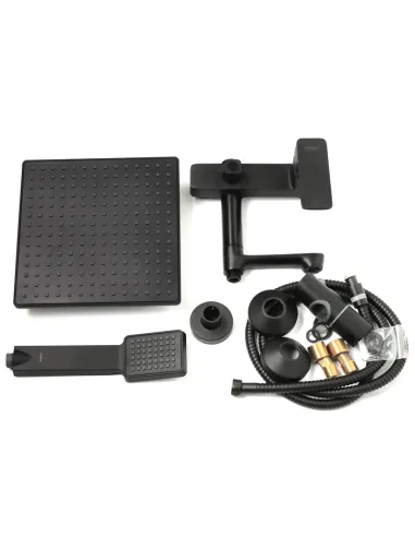 Душова система Haiba Kubus 003-J HB3941, з виливом, чорний