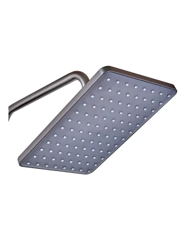 Душова система Haiba Kubus 009-J Graphite HB4005, з виливом, графітовий