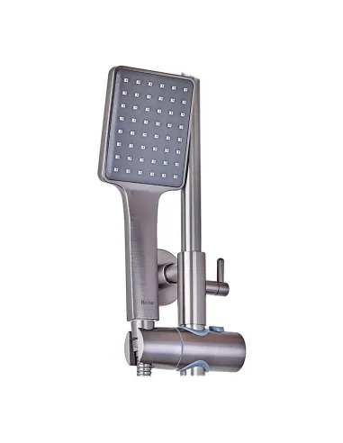 Душова система Haiba Kubus 009-J Graphite HB4005, з виливом, графітовий