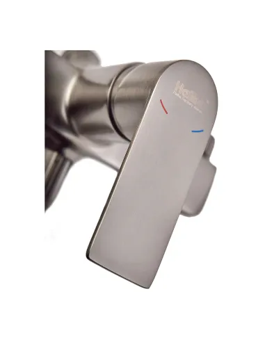 Змішувач для ванни Haiba Alex 006 Euro Graphite HB3997 з душовим набором, графітовий.