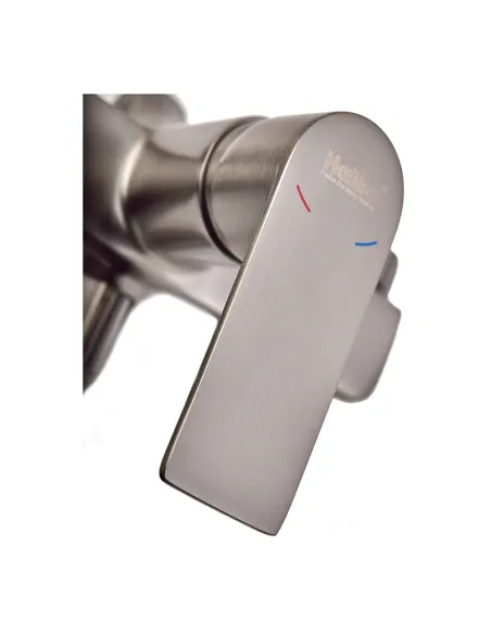 Змішувач для ванни Haiba Alex 006 Euro Graphite HB3997 з душовим набором, графітовий.