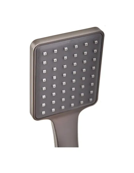 Змішувач для ванни Haiba Alex 009 Euro Graphite HB3998 з душовим набором, графітовий.