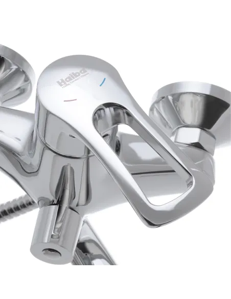 Змішувач для ванни Haiba Hansberg 006 Euro HB0195 із душовим набором