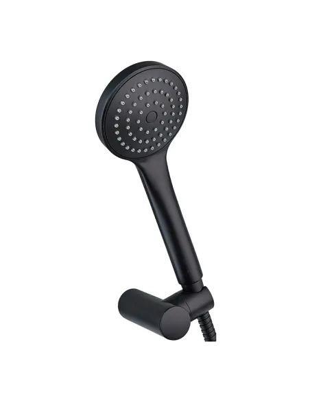 Змішувач для ванни Haiba MarkUS 006 Euro Black HB3974 з душовим набором, чорний