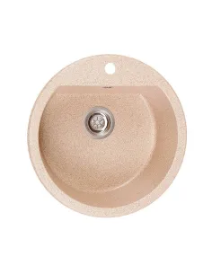 Мийка кухонна кам`яна кругла Romzha Kolo Avena 501, 510x510x192 мм - 1