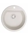 Мийка кухонна кам`яна кругла Romzha Kolo Avena 501, 510x510x192 мм - 2