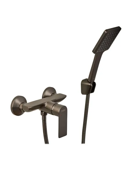 Смеситель для душа Haiba Alex 003 Graphite HB3995, без излива, графитовый