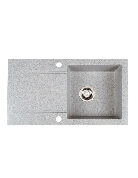 Мойка кухонная каменная прямоугольная Romzha Quadro Avena 501, 780x435x185 мм - 2