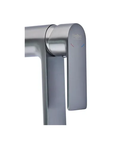 Смеситель для умывальника Haiba Alex 001 Long Graphite HB3993, однорычажный