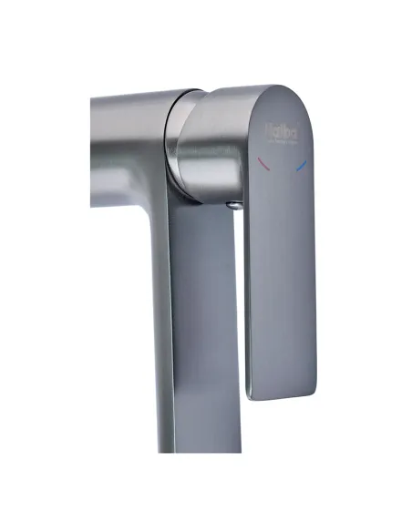 Смеситель для умывальника Haiba Alex 001 Long Graphite HB3993, однорычажный