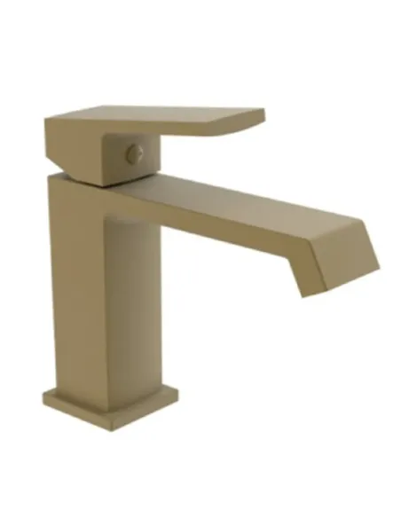 Смеситель для умывальника Haiba Gaudi 001 Brushed Gold HB9583, однорычажный