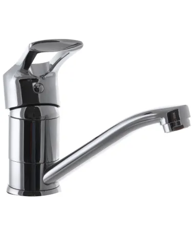 Смеситель для умывальника Haiba Hansberg 004 излив 15 см HB0191, однорычажный