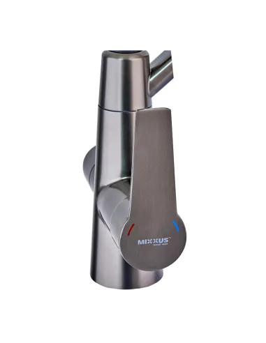 Змішувач для кухні Mixxus FUL 021 Graphite Refl.Black із підключенням до фільтра