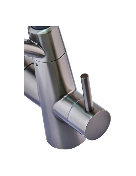 Смеситель для кухни Mixxus FUL 021 Graphite Refl.Black с подключением к фильтру