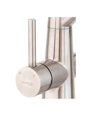 Змішувач для кухні Mixxus FUL 021 Refl.Grey з підключенням до фільтра