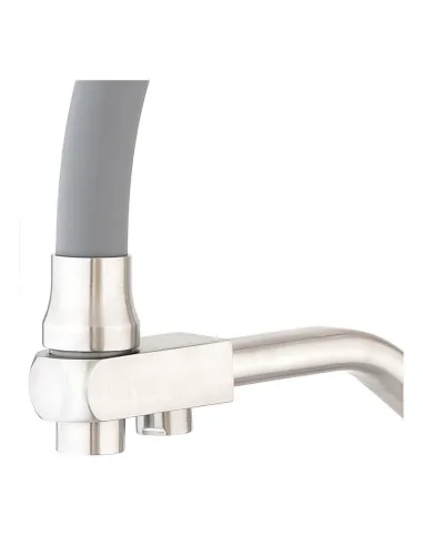 Змішувач для кухні Mixxus FUL 021 Refl.Grey з підключенням до фільтра