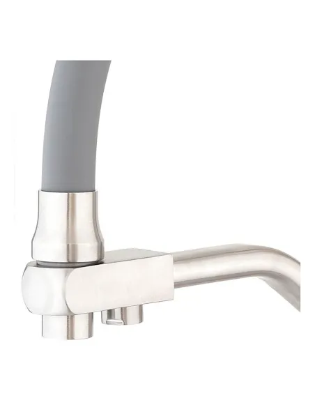 Змішувач для кухні Mixxus FUL 021 Refl.Grey з підключенням до фільтра