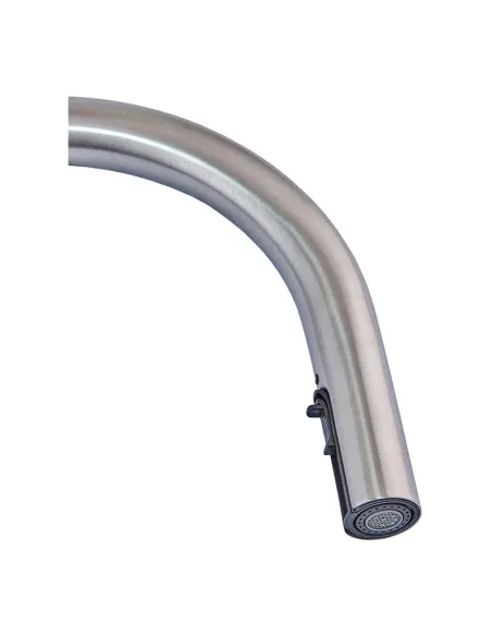 Змішувач для кухні Mixxus LUX 014 Hidden, з висувним виливом