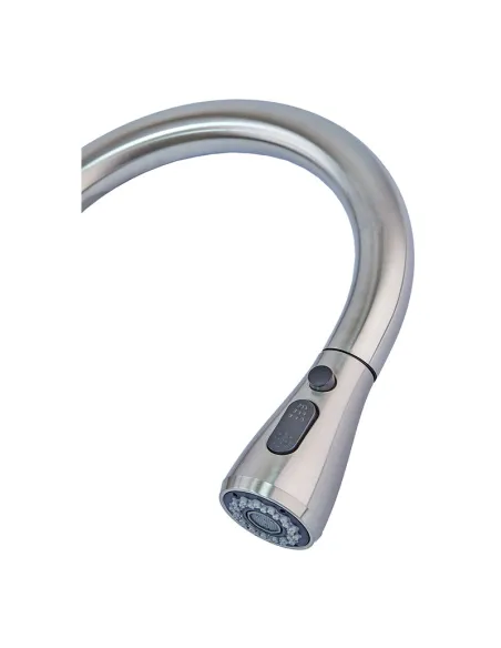 Смеситель для кухни Mixxus LUX 014 Sensor, с выдвижным изливом, сенсорный