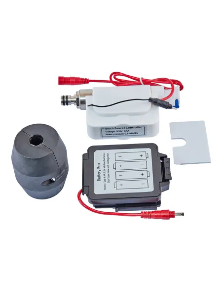 Змішувач для кухні Mixxus LUX 014 Sensor, з висувним виливом, сенсорний