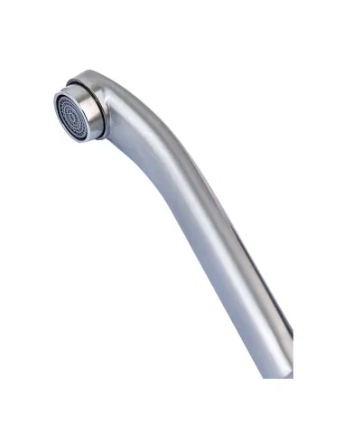 Змішувач для умивальника Mixxus NEO 004 15 нержавіюча сталь, одноважільний