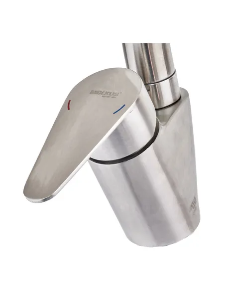 Смеситель для кухни Mixxus NEO 011, нержавеющая сталь, однорычажный