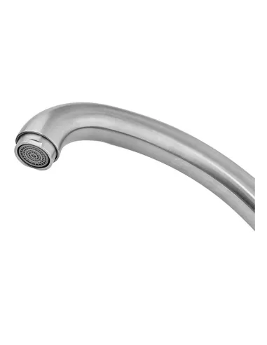 Змішувач для кухні Mixxus NEO 011, нержавіюча сталь, одноважільний