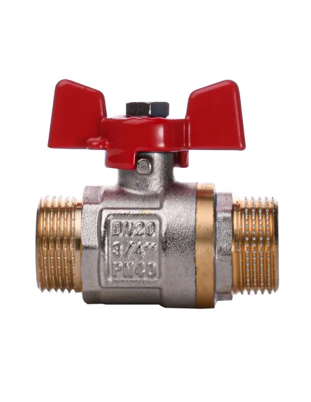 Кран шаровой прямой Quality Professional QP153 НН 3/4 дюйма Кран шаровой прямой Quality Professional QP153 НН 3/4 дюйма