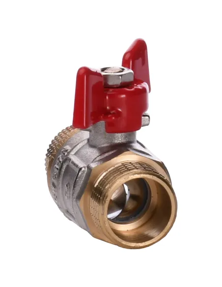 Кран шаровой прямой Quality Professional QP153 НН 3/4 дюйма Кран шаровой прямой Quality Professional QP153 НН 3/4 дюйма