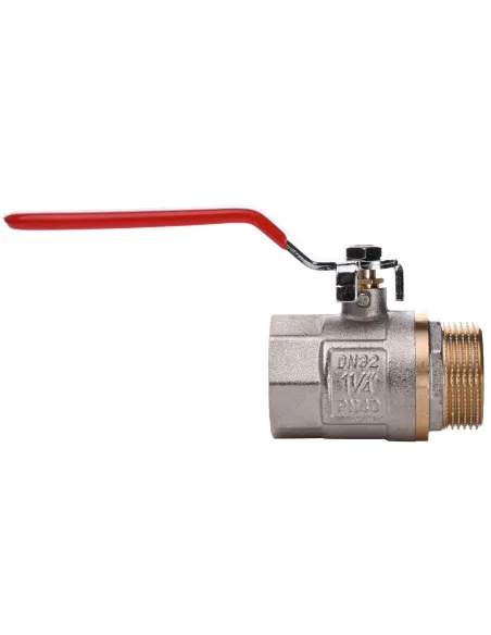 Кран шаровой прямой Quality Professional QP152 НВ 1 1/4 дюйма Кран шаровой прямой Quality Professional QP152 НВ 1 1/4 дюйма