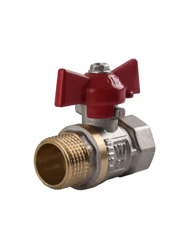 Кран кульовий прямий Quality Professional Water Valve NV-V Q002 НВ 1/2 дюйма