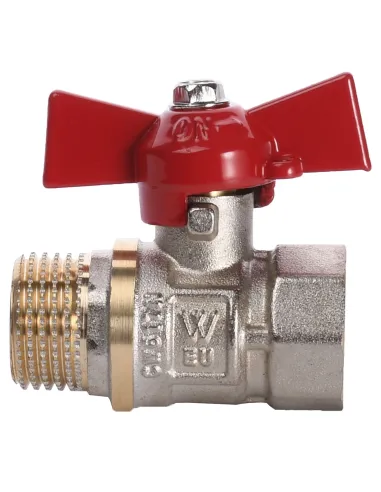 Кран шаровой прямой Quality Professional Water Valve NV-V Q002 НВ 1/2 дюйма