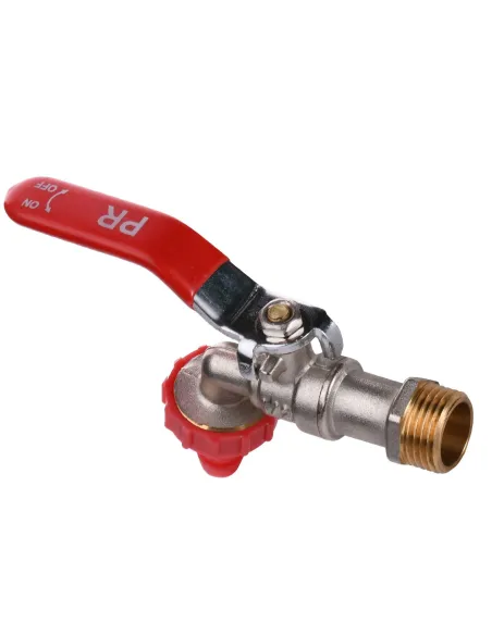 Кран кульовий для поливу Quality Professional NV-4018 1/2 дюйма Кран кульовий для поливу Quality Professional NV-4018 1/2 дюйма