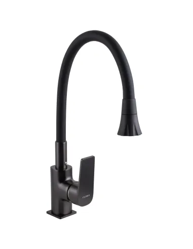Смеситель для кухни Globus Lux Bonn GLB-0203SA-GP-B01, с гибким изливом