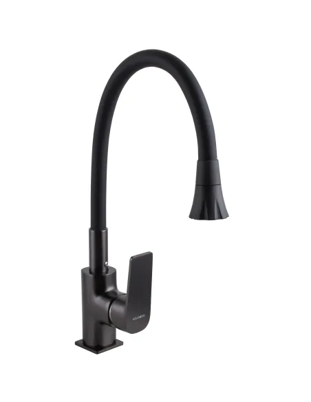 Смеситель для кухни Globus Lux Bonn GLB-0203SA-GP-B01, с гибким изливом