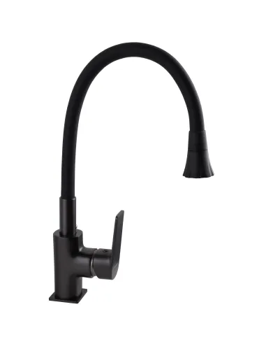 Смеситель для кухни Globus Lux Bonn GLB-0203SA-GP-B01, с гибким изливом