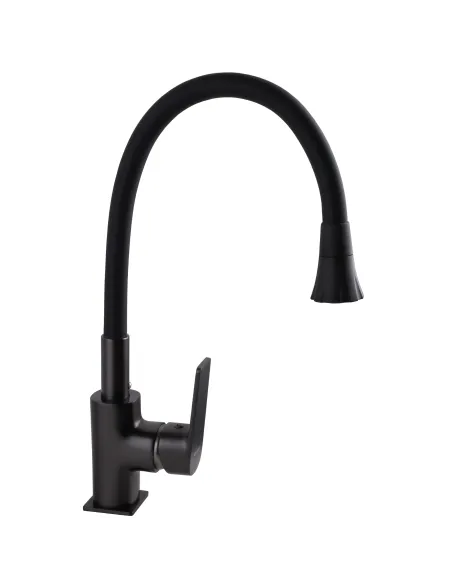 Смеситель для кухни Globus Lux Bonn GLB-0203SA-GP-B01, с гибким изливом