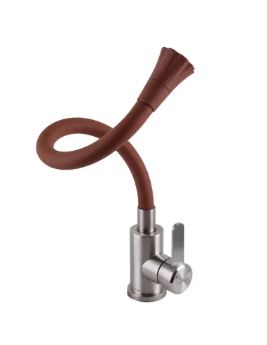 Смеситель для кухни Globus Lux Wien SBT2-203SA-R10, с гибким изливом