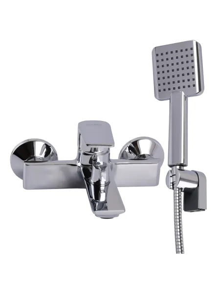 Смеситель для ванны Globus Lux Bonn GLB-0102N, с душевым набором