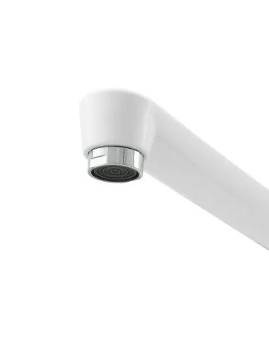 Смеситель для ванны Rizo RP35C, без аксессуаров, белый