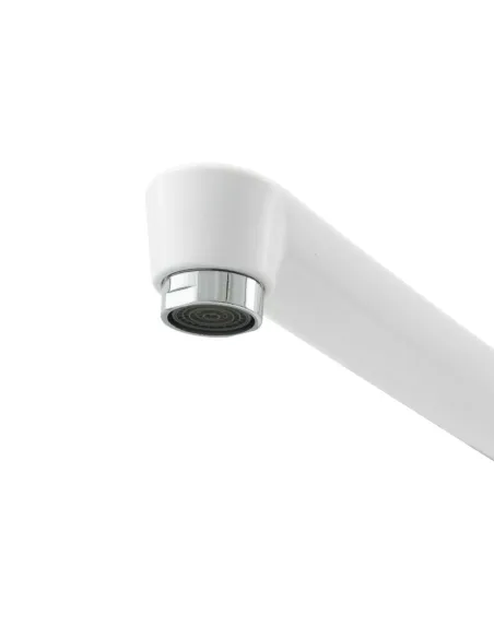 Смеситель для ванны Rizo RP35C, без аксессуаров, белый