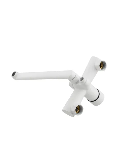 Змішувач для ванни Venta VN315DW з душовим набором, білий.