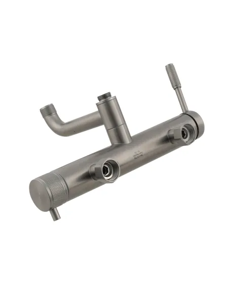 Змішувач для ванни Venta BI302KG, з душовим набором, нержавіюча сталь, графіт.