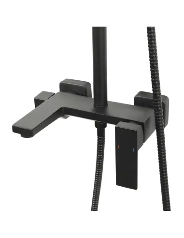 Душова система Venta BR615KB, з виливом, чорний