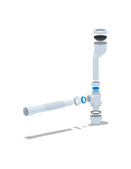 Сифон для пісуару Ani Plast U1016EU пляшковий