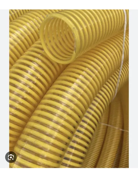 Гофра вакуумна EVCI Plastik 10 бар, 4 дюйми, 25 метрів, жовта Гофра вакуумна EVCI Plastik 10 бар, 4 дюйми, 25 метрів, жовта