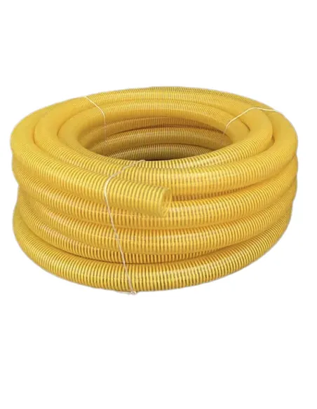 Гофра вакуумна EVCI Plastik 10 бар, 4 дюйми, 25 метрів, жовта Гофра вакуумна EVCI Plastik 10 бар, 4 дюйми, 25 метрів, жовта